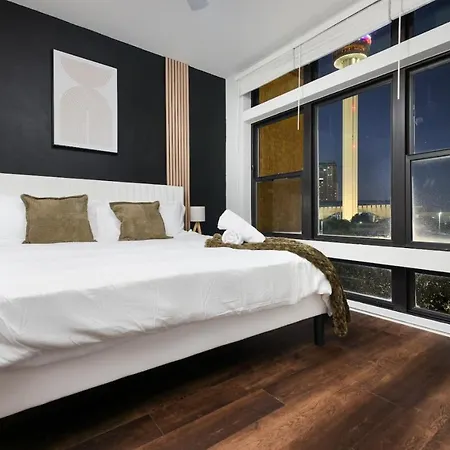 1Br Escape W Pool&Parking, Near Rvrwlk & Conv Ctr Apartamento